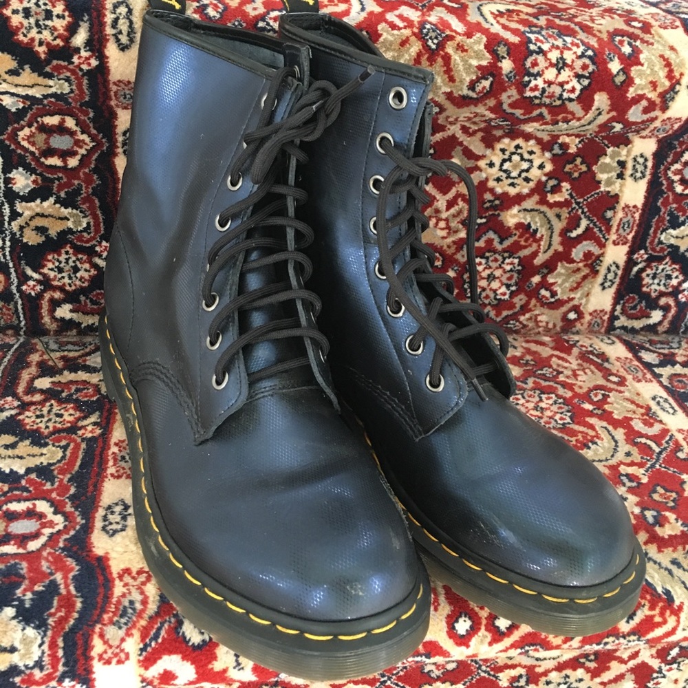 Blue Doc Martens
